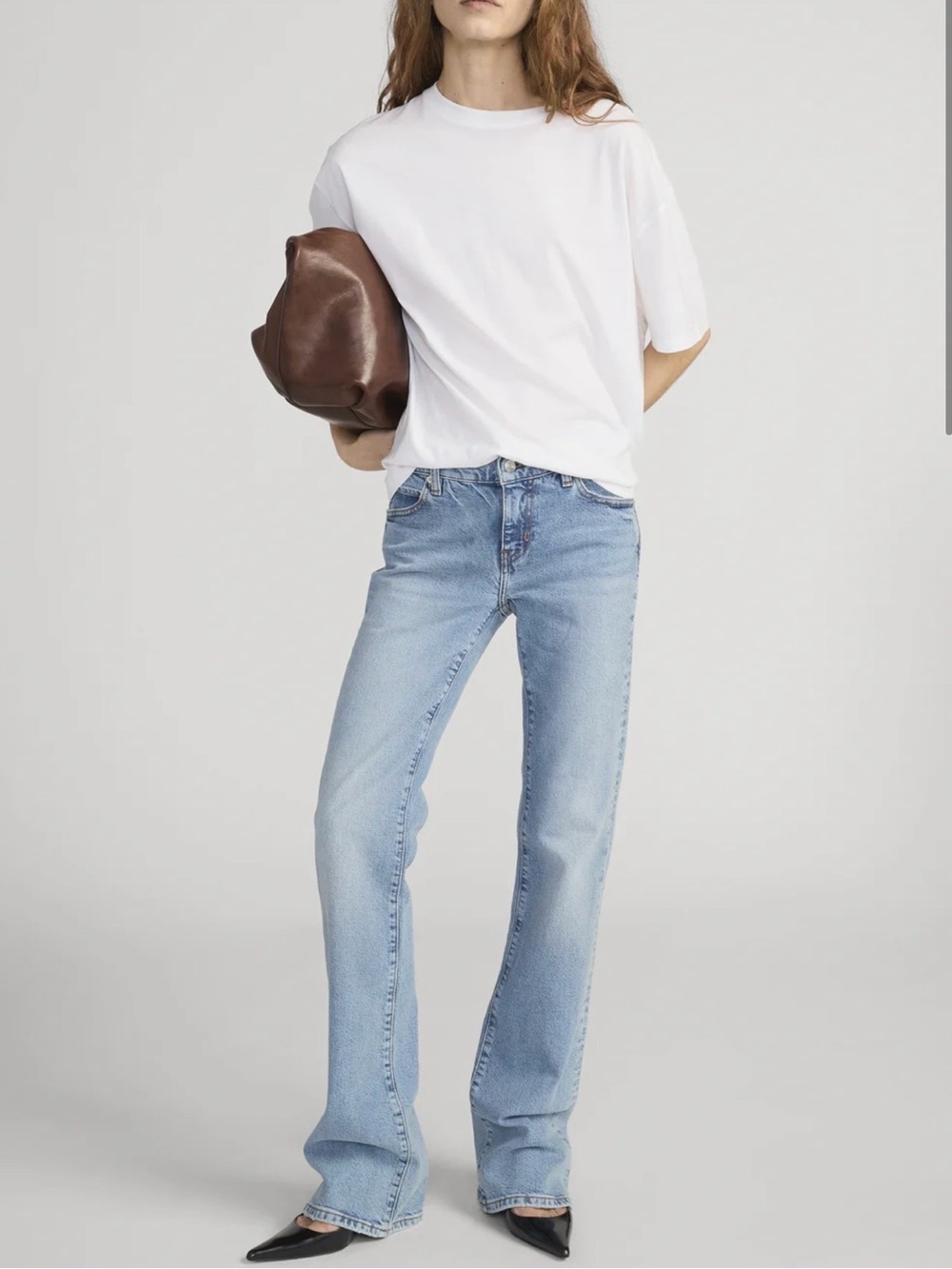 Frame Rodeo Low-Rise Boot Cut Jeans - Picture 6 of 6